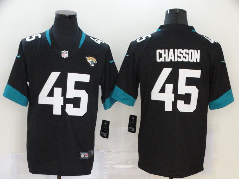Men Jacksonville Jaguars #45 Chaisson Black Nike Vapor Untouchable Limited Player NFL Jerseys->jacksonville jaguars->NFL Jersey